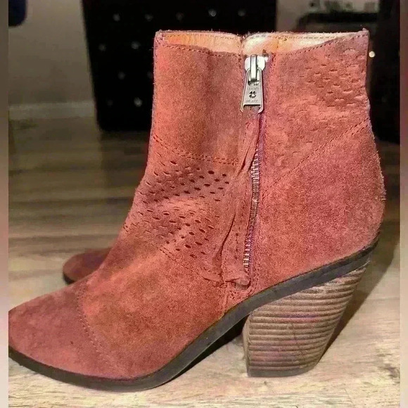 Lucky Brand Ramses Bootie burgendy - Picture 8 of 11